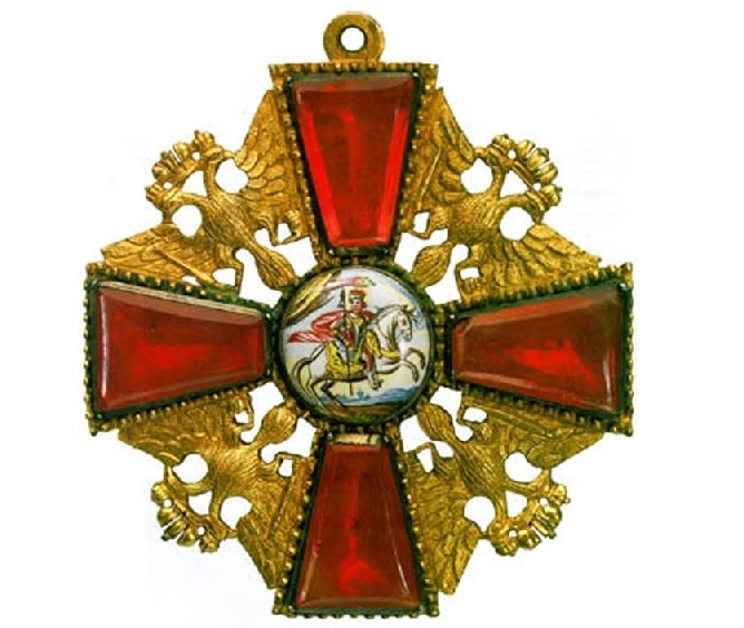 Знак ордена Св. Александра Невского (1820 - 30 гг.)
